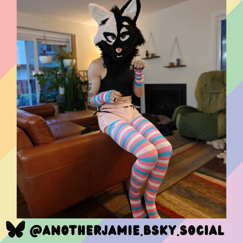 Trans Pride Arm Warmers