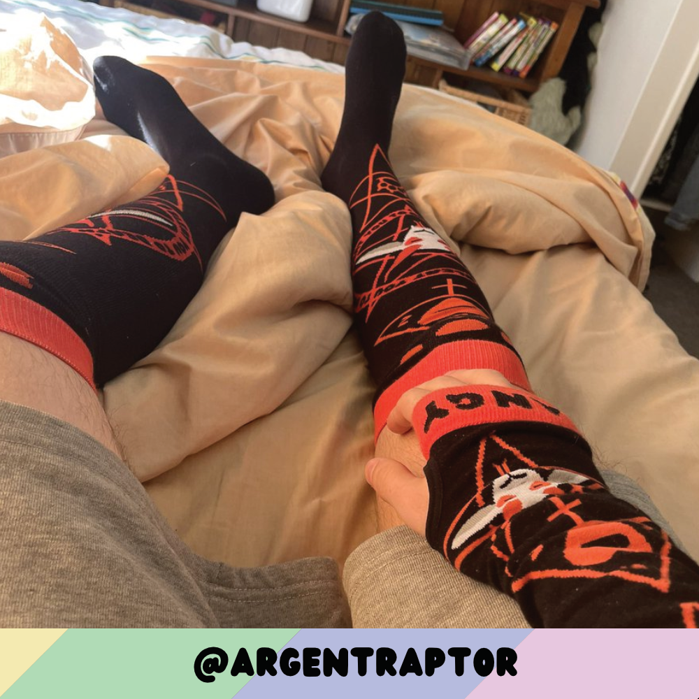 Bleat You To Death Black Sockies