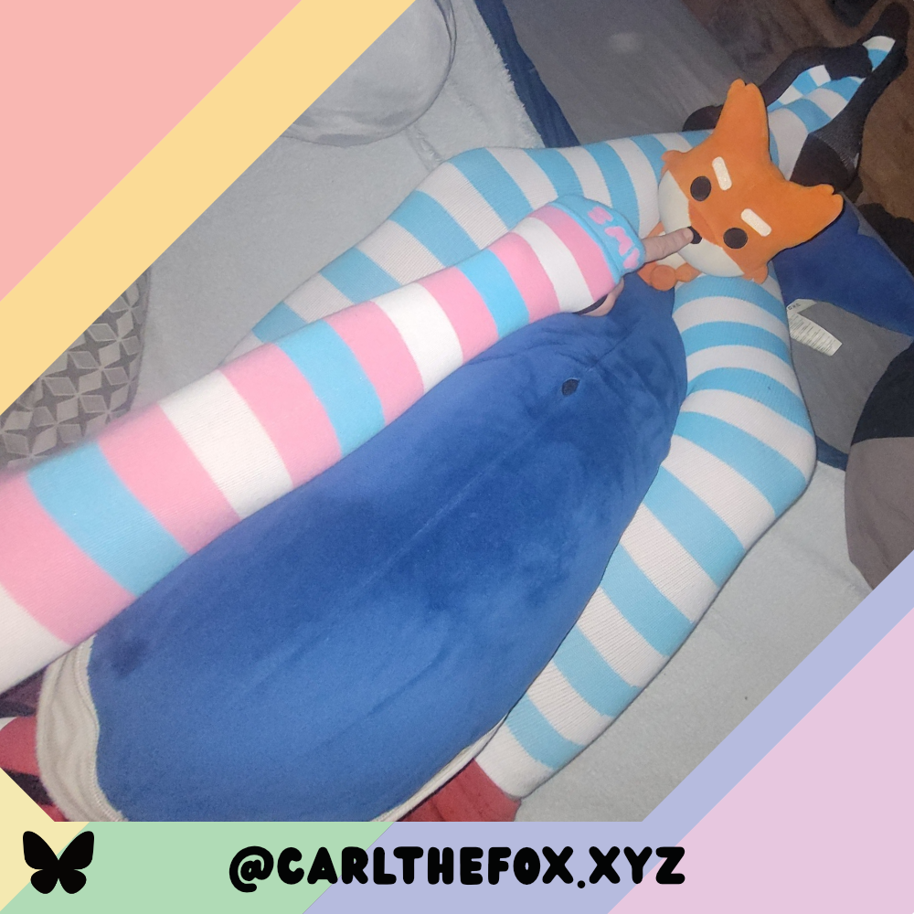 Trans Pride Arm Warmers