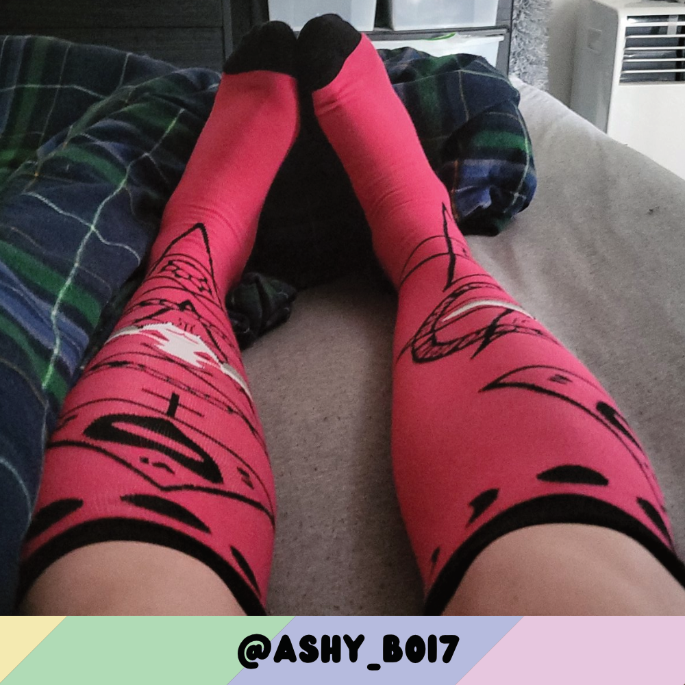 Bleat You To Death Pink Sockies