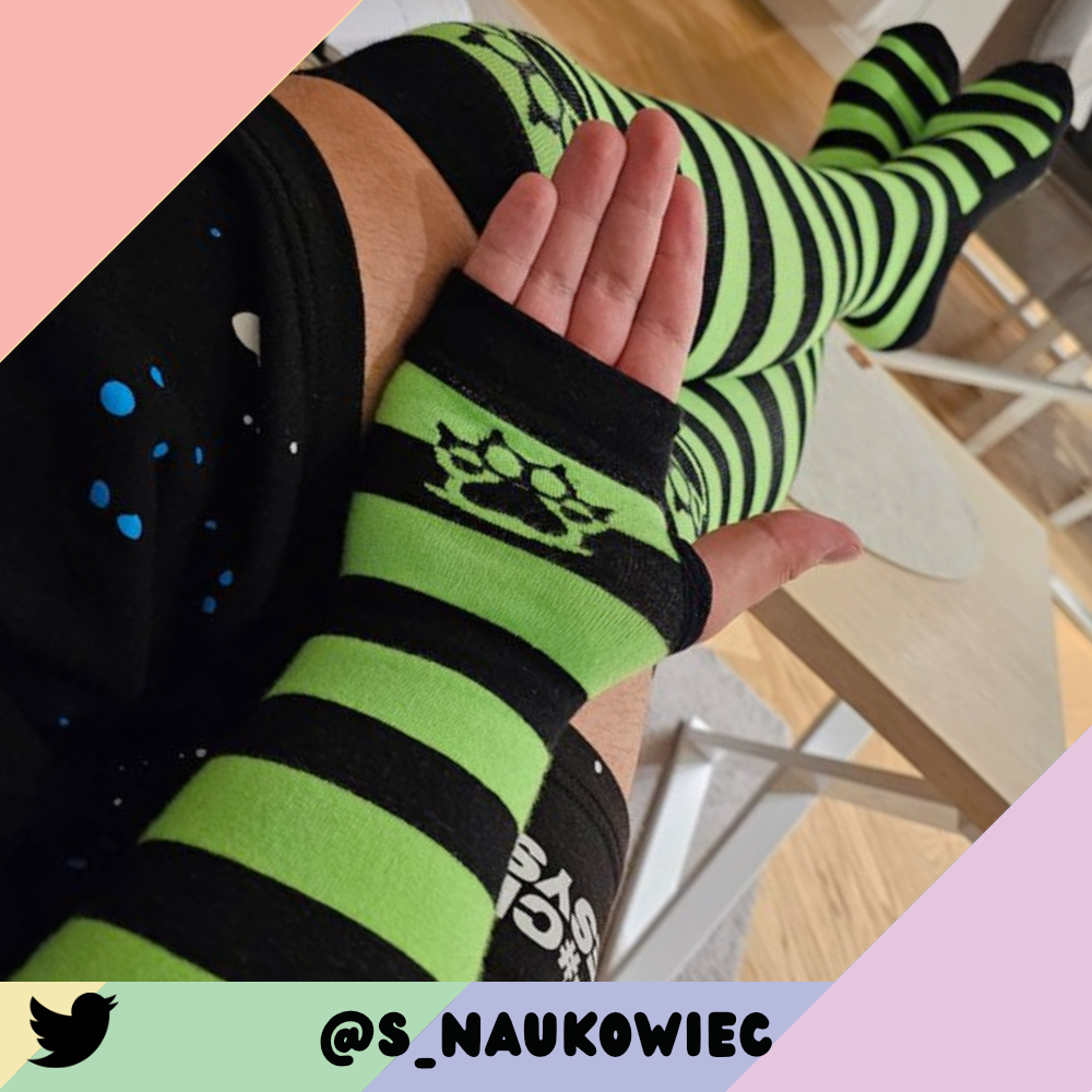 Neon Green vs Black Sockies
