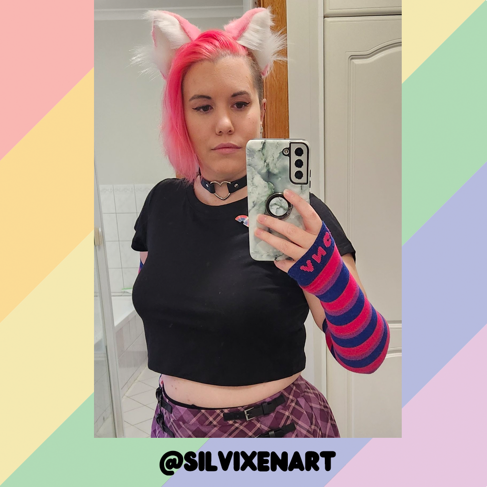 Bi Pride Arm Warmers