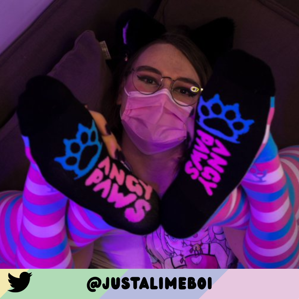 Trans Pride Arm Warmers