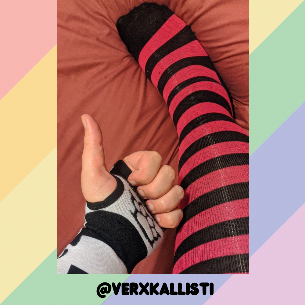 Pink vs Black Sockies