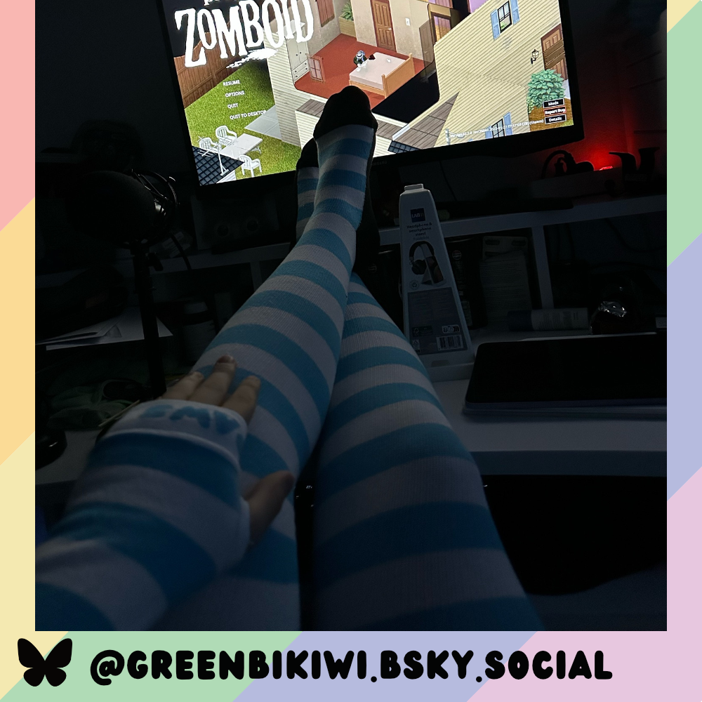 Light Blue vs White Arm Warmers
