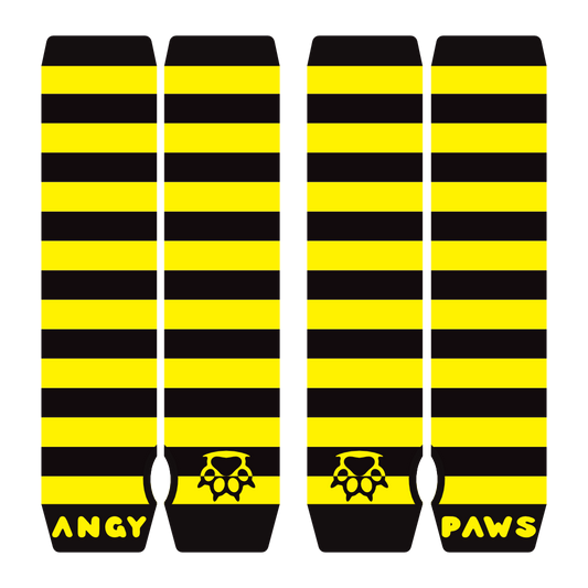 Neon Yellow vs Black Arm Warmers