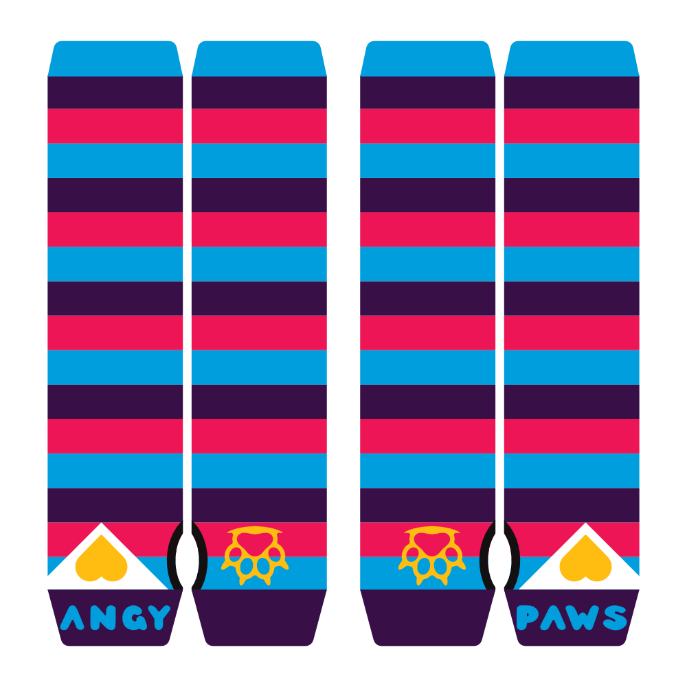 Polyamory Pride Arm Warmers