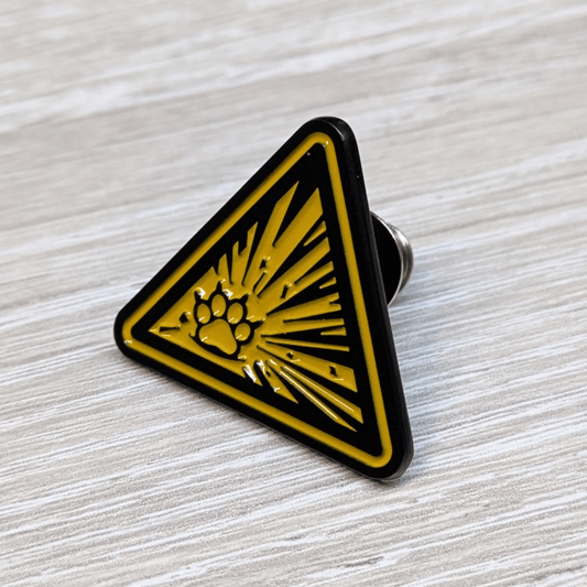 Pawsplosion Enamel Pin