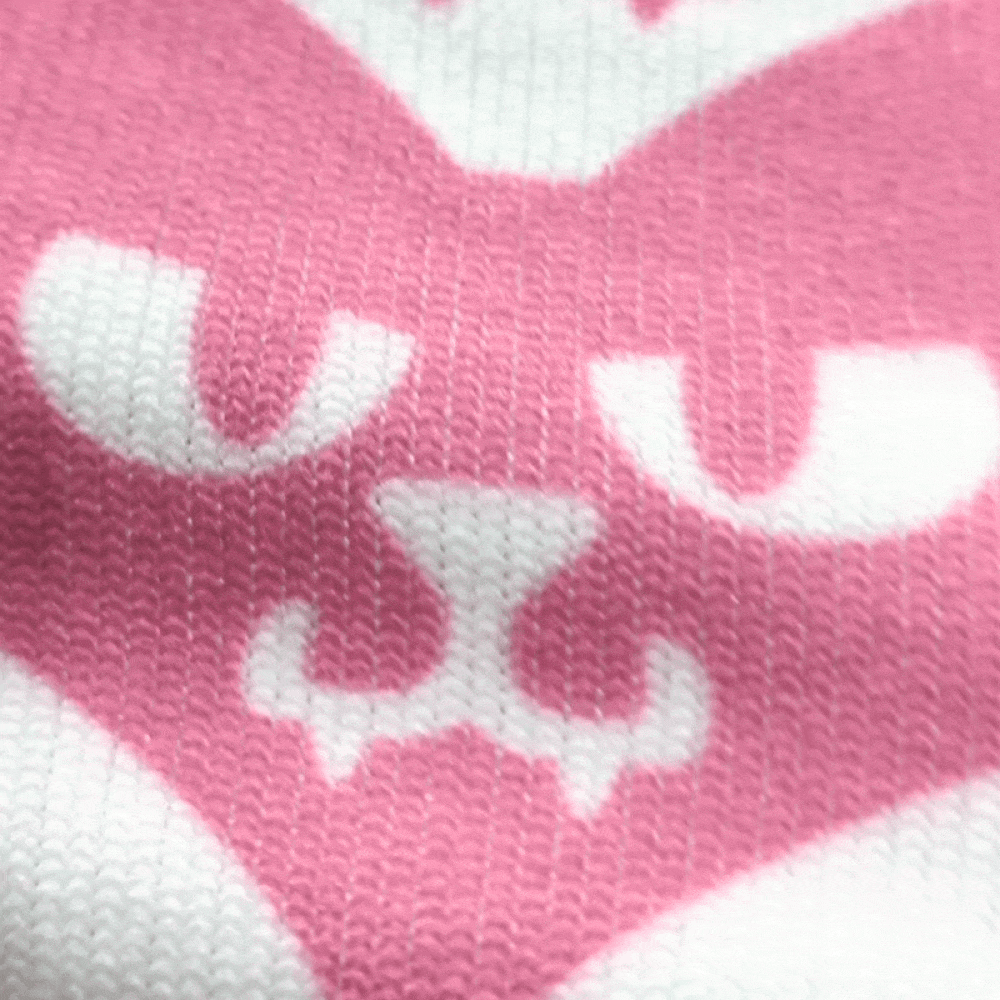 Light Pink Angy Cat Stak Thicc Thigh High Sockies