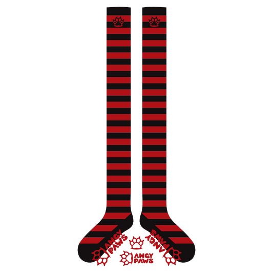 Blood vs Black Thigh High Sockies (old version)