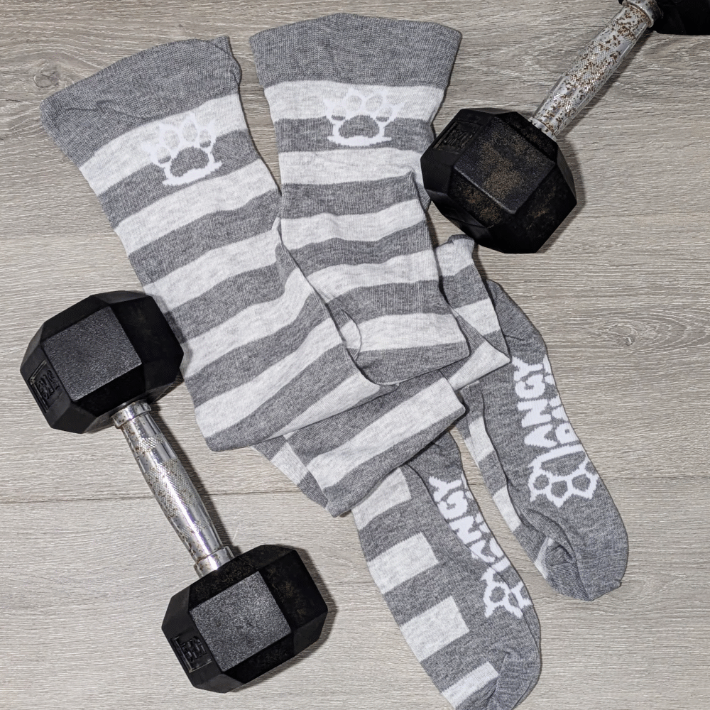 Sweatpants Thigh High Socks