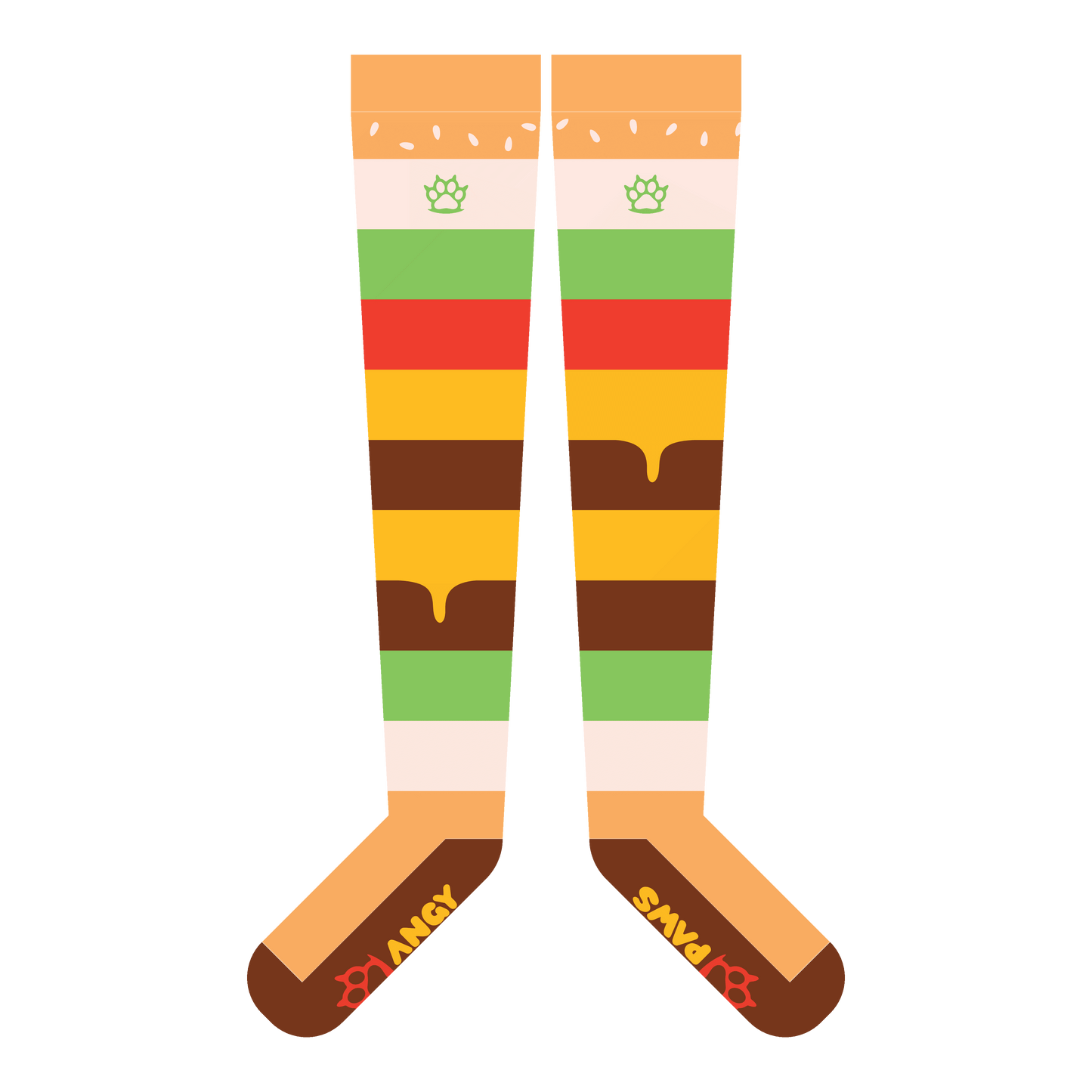 Borgar Thigh High Sockies