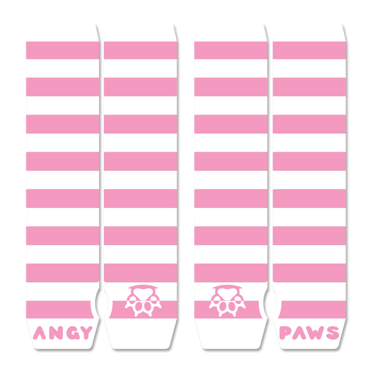 Light Pink vs White Arm Warmers