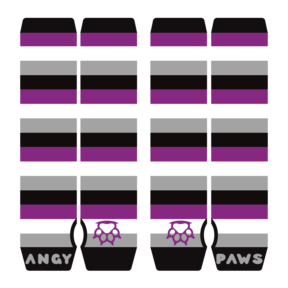 Ace Pride Arm Warmers