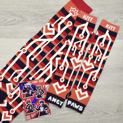 Bleeding Heart Knee Socks