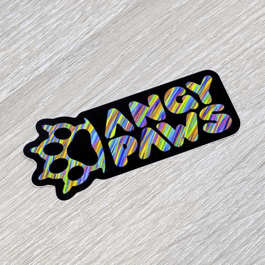 Angy Paws ADHD Rainbow Sticker