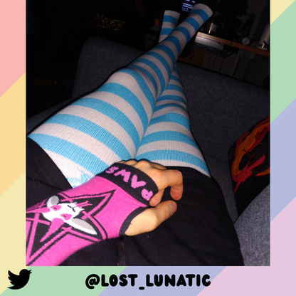 Bleat You To Death Pink Arm Warmers