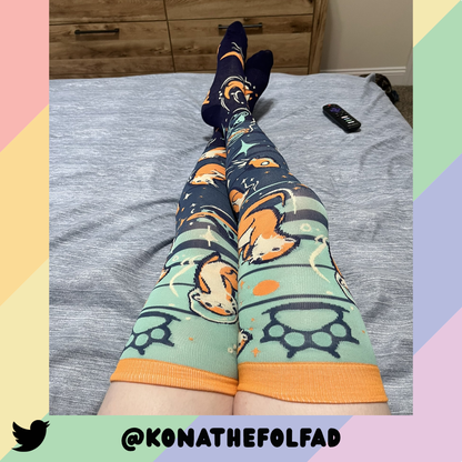 Otterspace Knee Socks