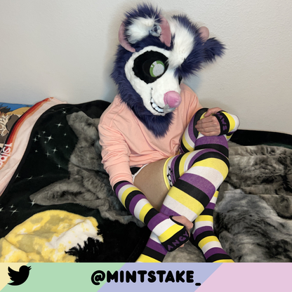 Enby Pride Arm Warmers
