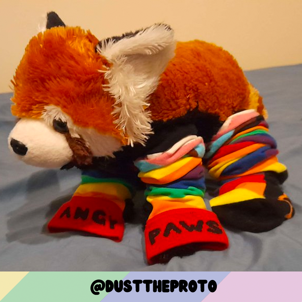 Progress Pride Arm Warmers