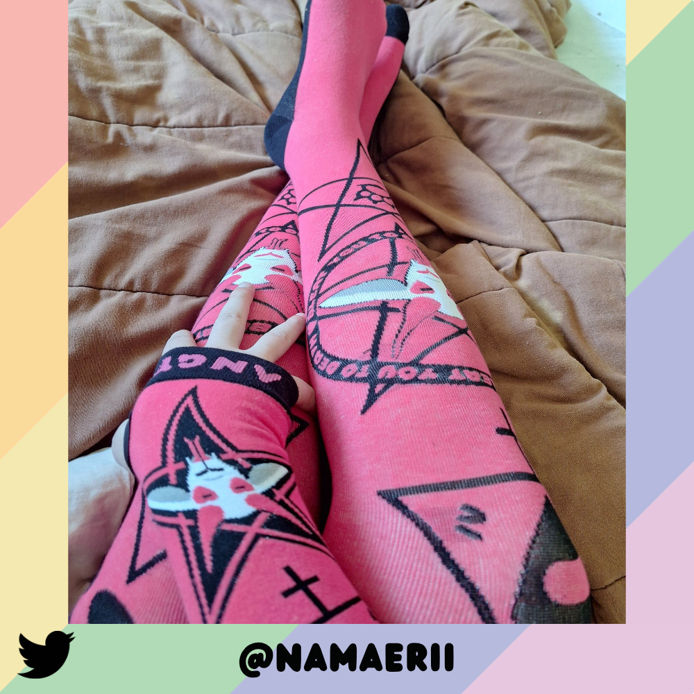 Bleat You To Death Pink Sockies