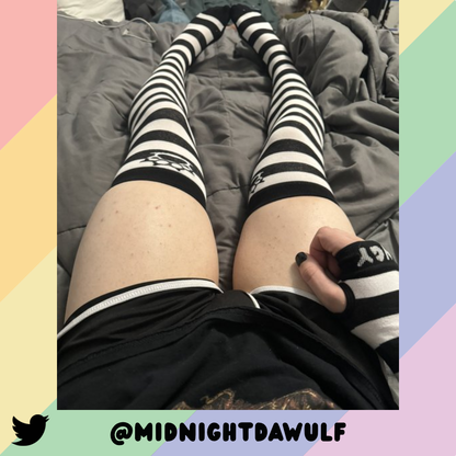 Black vs White Arm Warmers