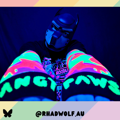 Neon Camo Arm Warmers