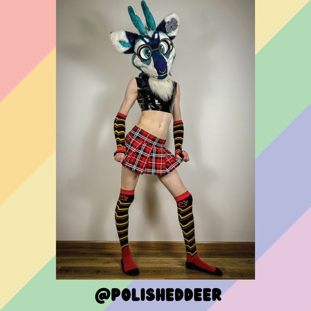 Rubber Pride Arm Warmers