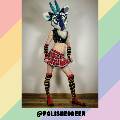 Rubber Pride Arm Warmers