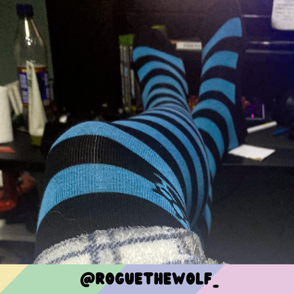 Light Blue vs Black Sockies