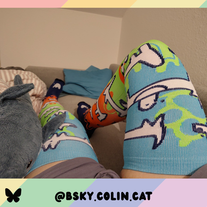 Pack of Idiots Knee Socks