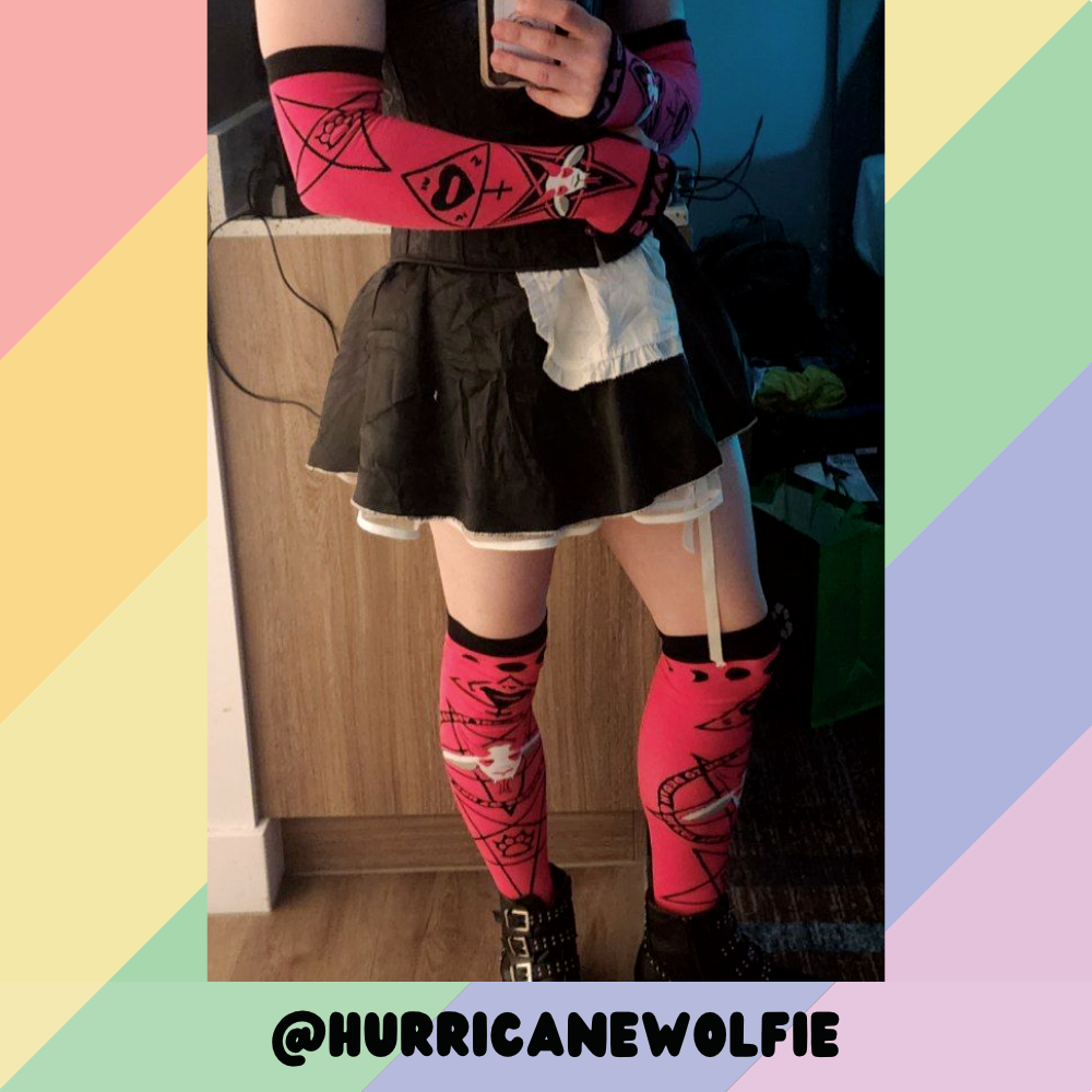 Bleat You To Death Pink Sockies