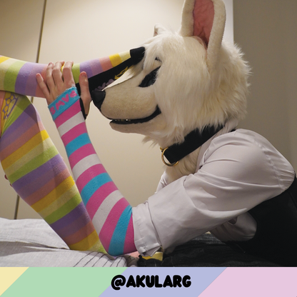 Pastel Rainbow Sockies