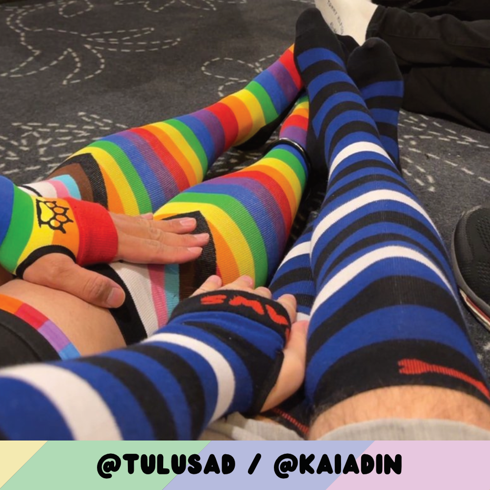 Progress Pride Arm Warmers