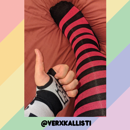 Pink vs Black Sockies