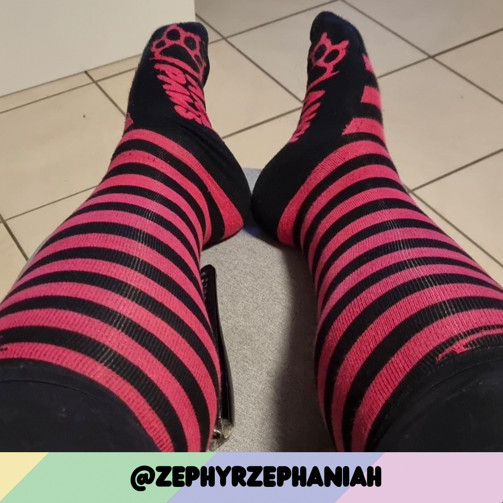 Pink vs Black Sockies