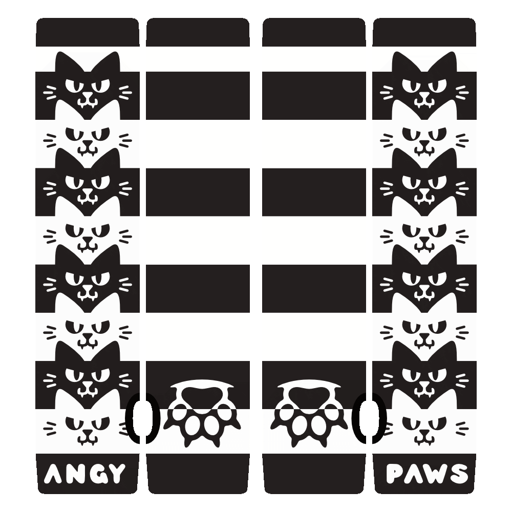 Mono Angy Cat Stak Arm Warmers