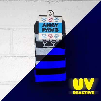 Ice Blue vs Black Arm Warmers