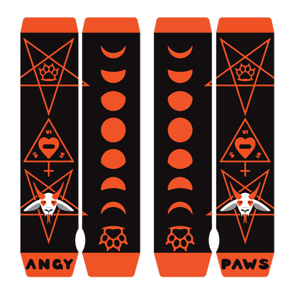 Bleat You To Death Black Arm Warmers