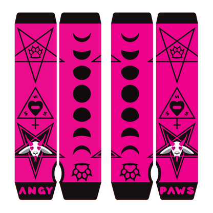 Bleat You To Death Pink Arm Warmers