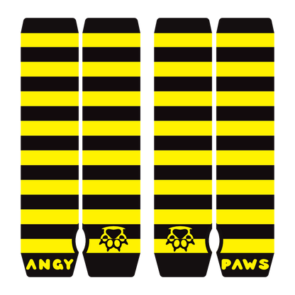 Neon Yellow vs Black Arm Warmers