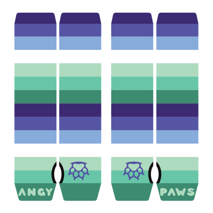 MLM (Gay) Pride Arm Warmers