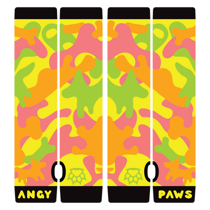 Neon Camo Arm Warmers