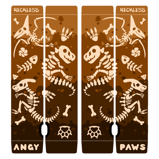 Dino Bones Arm Warmers