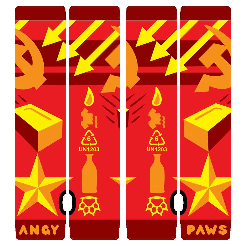 Socialist Teeth Arm Warmers