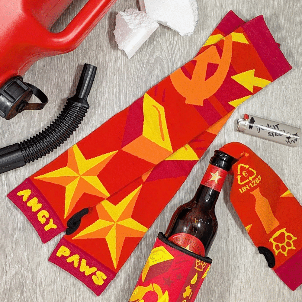 Socialist Teeth Arm Warmers