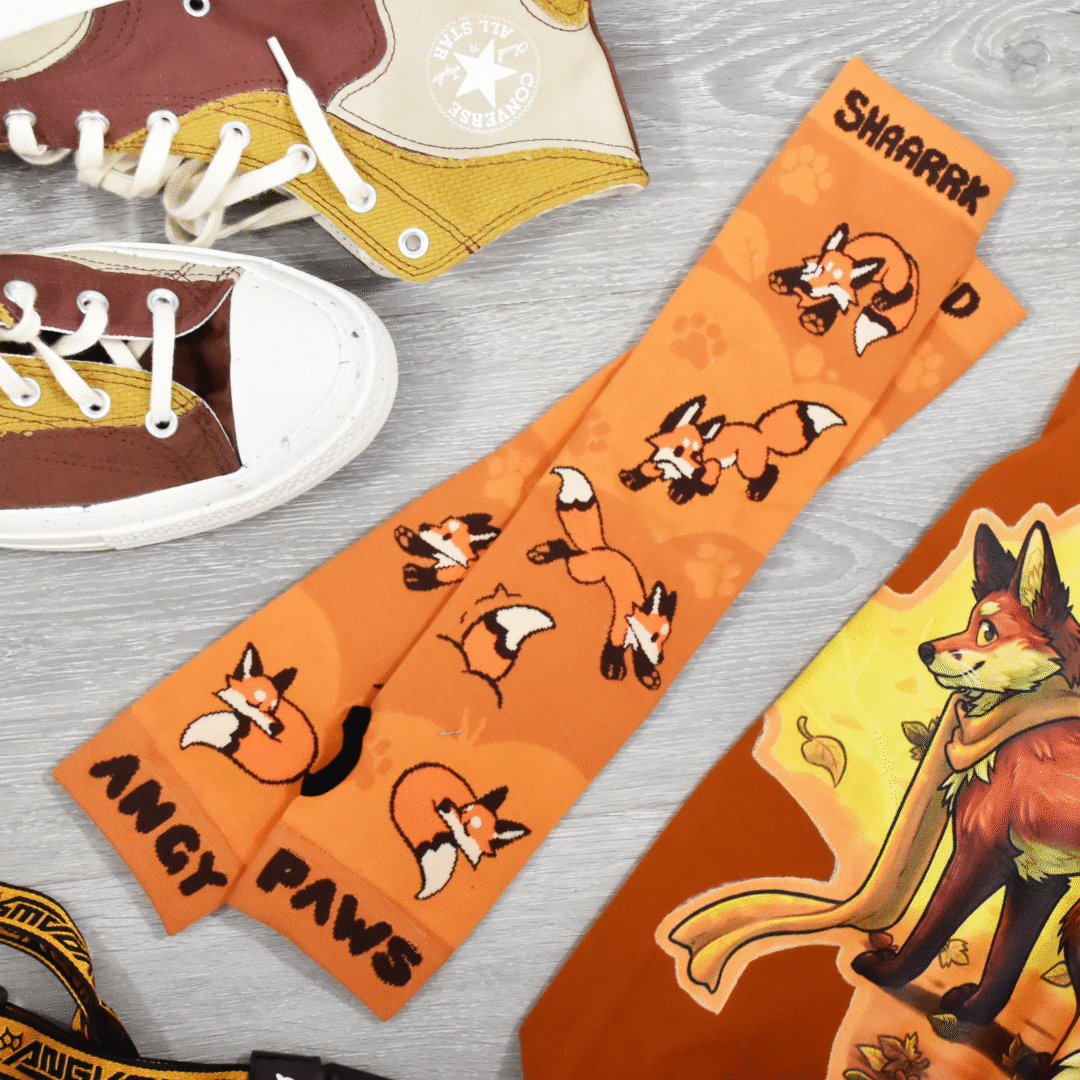 Autumn Fox Arm Warmers