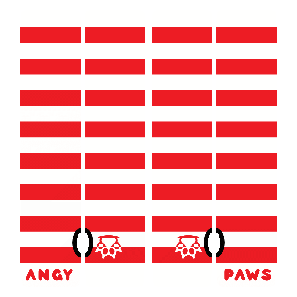 Red vs White Arm Warmers