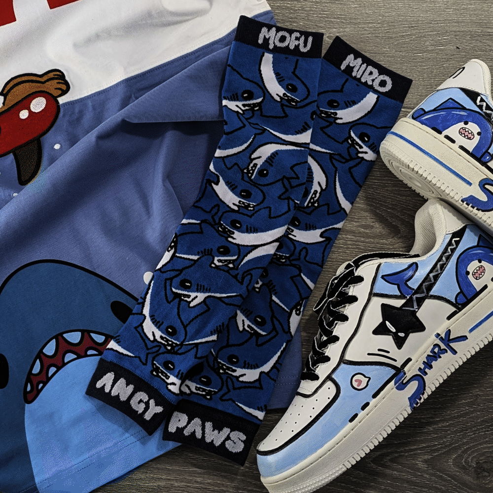 Shark Attack Arm Warmers