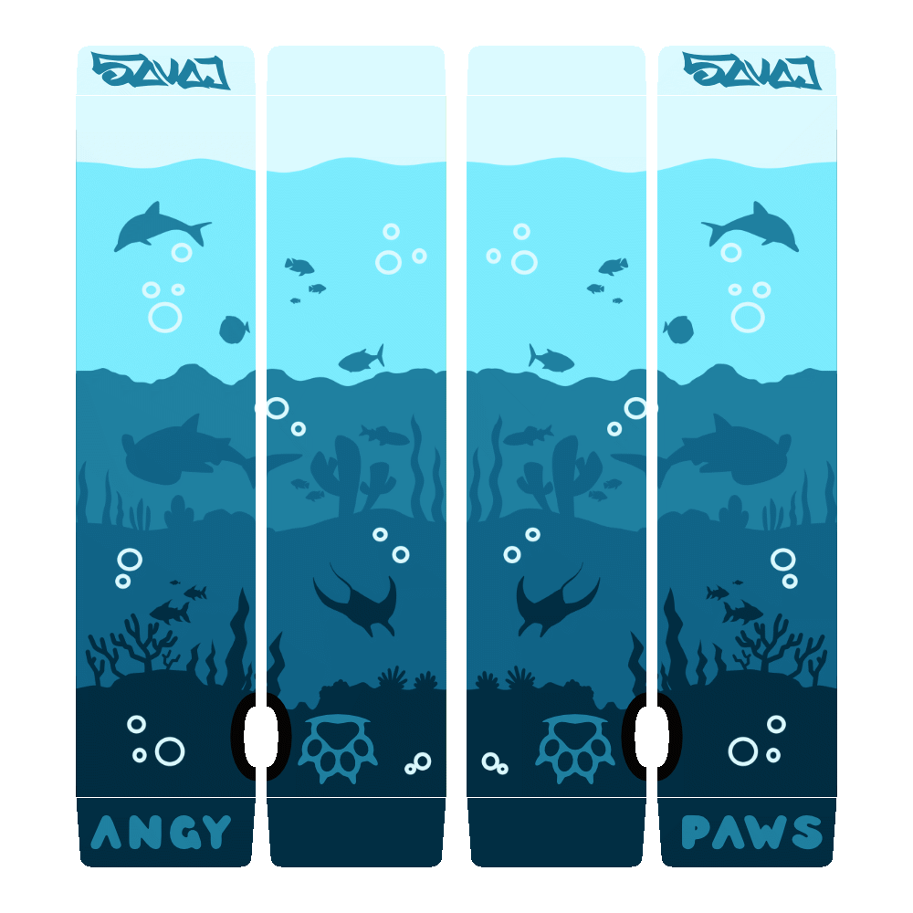 Submerged World Arm Warmers